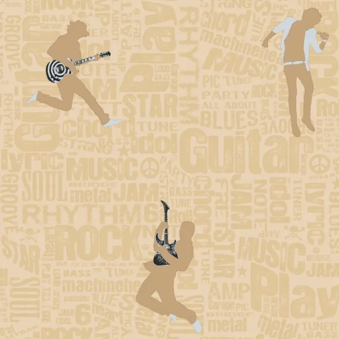 Boys Will Be Boys Rocker Wallpaper