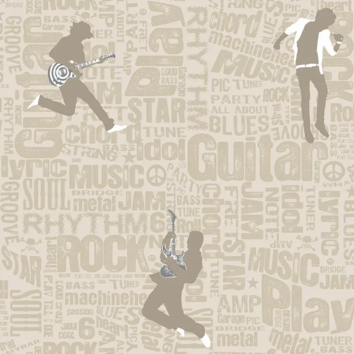 Boys Will Be Boys Rocker Wallpaper