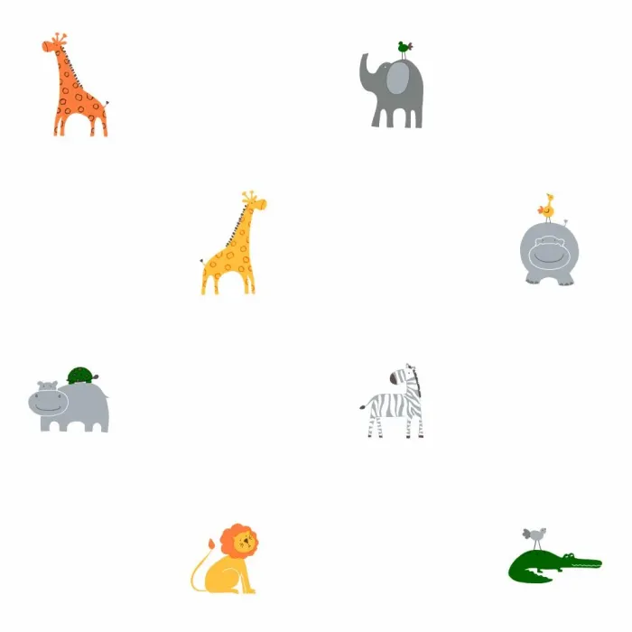 An Exotic Day at the Zoo Wallpaper ZB3212