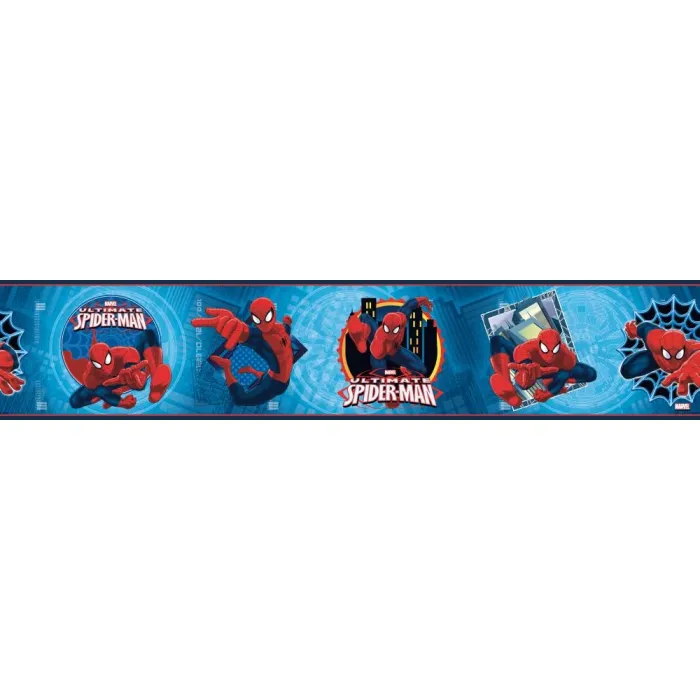 Boys Will Be Boys Ultimate Spiderman Badge Border