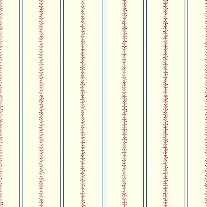 Boys Will Be Boys Stitching Stripe Wallpaper