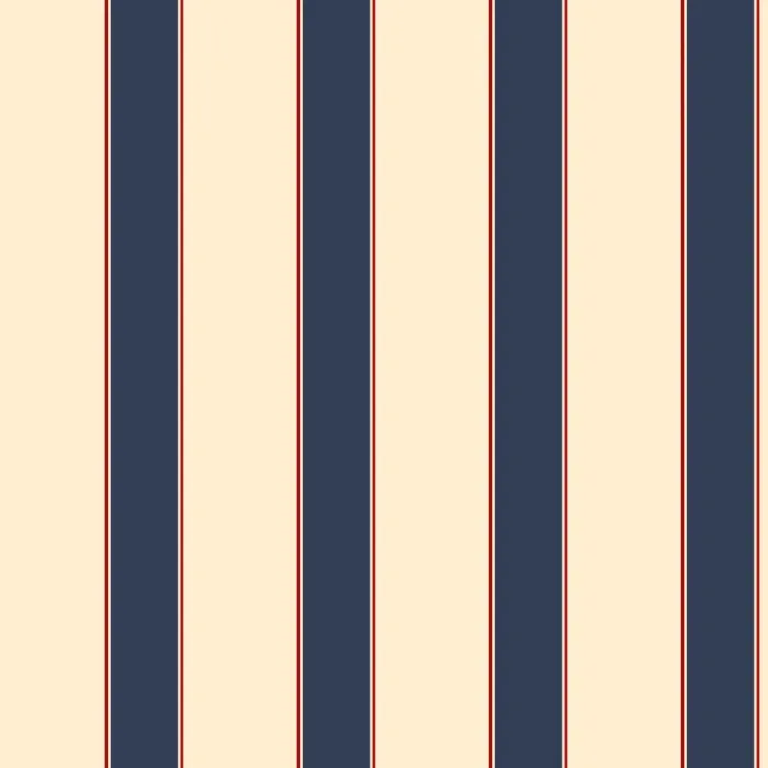 Boys Will Be Boys Wide Stripe Pinstripe Wallpaper