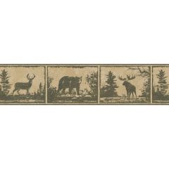 Barnaby Moss Wild Metalworks Border - Chesapeake Wallcovering