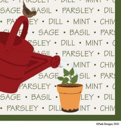 Herb Garden Ppr Bev Napkin