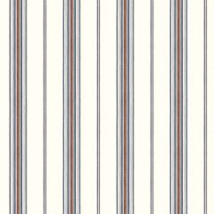 Camp Blue Cabin Stripe Wallpaper Sidewall Chesapeake BBC491010