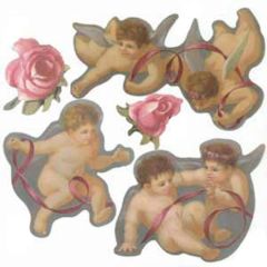 Cherub Wallpaper Cutouts