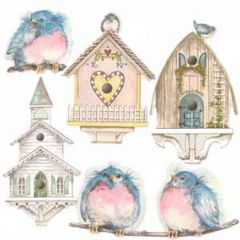 Feathered Friends Wallpaper Cutouts