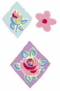 Harlequin Rose Wallies