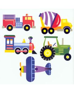 Cars, Airlanes and Trains Wallies