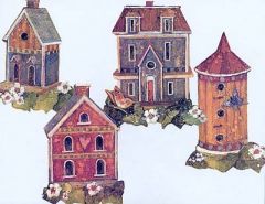 Susan Winget Birdhouse Wallies