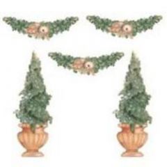 Topiary and Swag Wallies