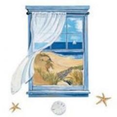 Seaside Window Wallies