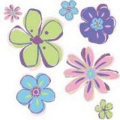 Doodle Flower Wallies