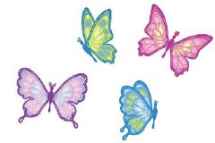 Large Butterfly Wallies