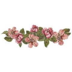Flower Garland Wallies Border Cutouts