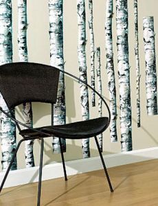 Birch Tree Wallies Mural