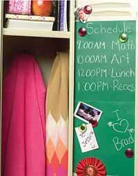 Green Peel and Stick Chalkboards