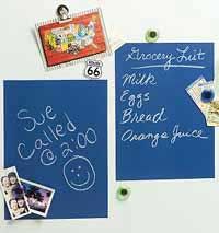 Blueprint Blue Peel and Stick Chalkboard