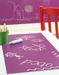 Grape Peel and Stick Chalkboards