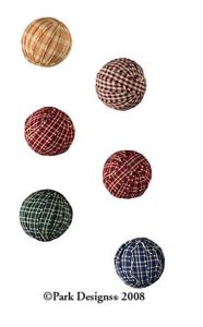 1.5 inch Rag Balls S 6 Multi