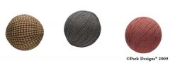 4 inch Rag Balls S 3 Blk,red,must