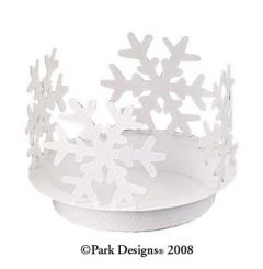 Snowflake Candle Pan 6.25 inch