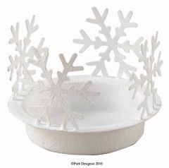 Snowflake Candle Pan 4 inch