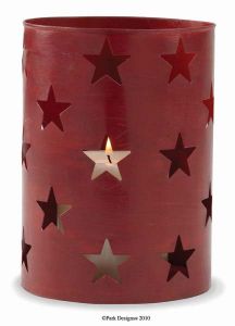 Star Candle Cylinder
