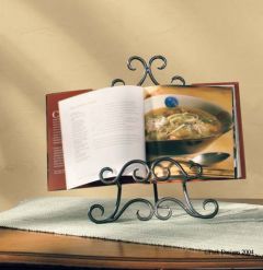Scroll Bookstand Iron