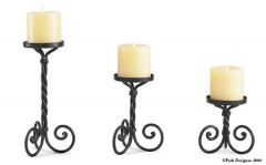 Scroll Pillar Holder S 3