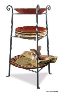 Scroll Counter Bowl Stand