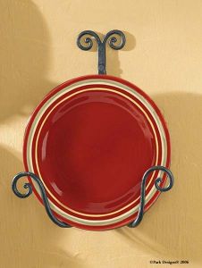Scroll Single Plate Rack