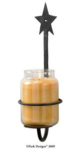 Jar Candle Wall Sconce