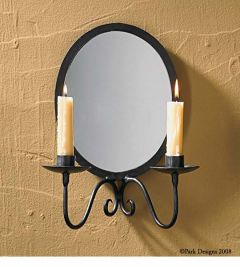 Forged Mirror Sconce