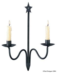 Double Star Sconce 15 1 2 inch