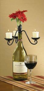 Vase Wine Bottle Topper