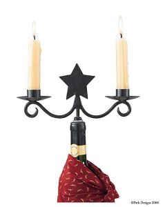 Forged Star Wine Bottle Topper