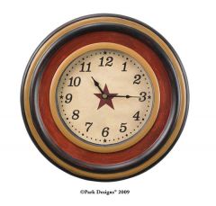 Federal Star 12 inch Clock