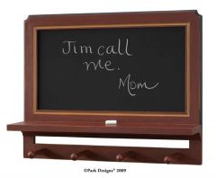 Federal Star Chalkboard W pegs