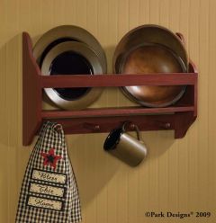 Federal Star Plate Rack W pegs