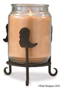 Boot Jar Candle Holder