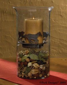 Horse Candle Pan 6.25 inch
