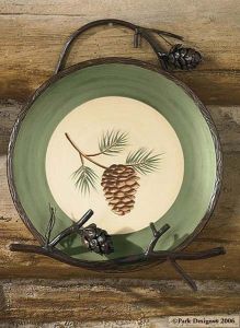 Pine Lodge Single Plate Rack