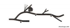 Pine Lodge 3 Arm Hook