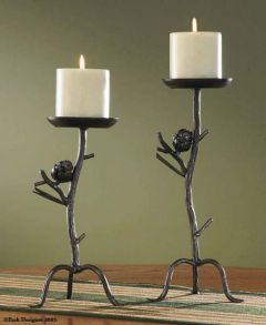 Pine Lodge Pillar Holder S 2