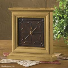 Pearwood Table Clock