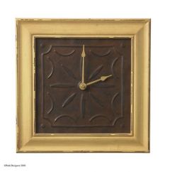 Pearwood Wall Clock