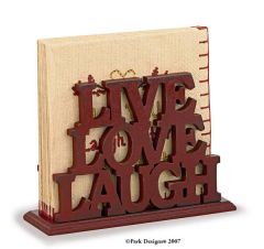 Live Laugh Love Lnch Npkn Hldr