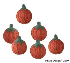 1.5 inch Pumpkin Rag Balls S 6