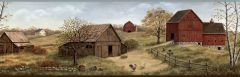 Rolling Green Farmstead Portrait Wallpaper Border Chesapeake BBC65391B
